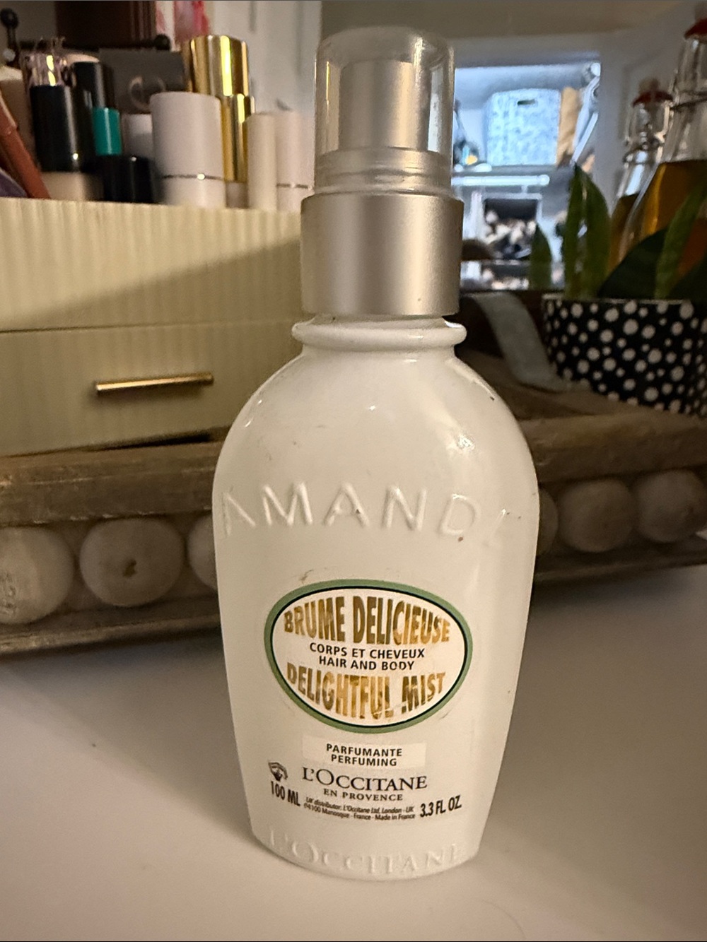 L'OCCITANE White & Gold Delightful Mist Hair and Body Spray